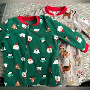 Carters 18 M Christmas pajamas